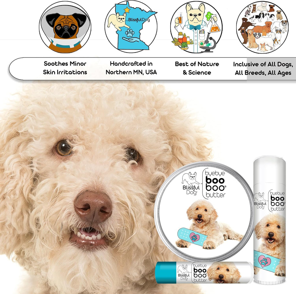The Blissful Dog 1 oz TIN Goldendoodle Booboo Butter