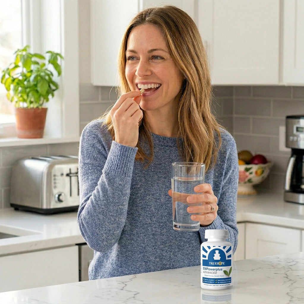 Truehope EMPowerplus Advanced Multivitamínico para Mujeres y Hombres - Complejo de Vitaminas y Minerales Quelados - 30 Días de Suministro