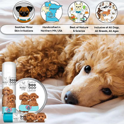 The Blissful Dog .15 oz Tube Poodle Booboo – Manteca de cacao: emoliente que contribuye a la elasticidad de la – Image 5