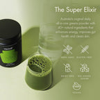 WelleCo The Super Elixir Daily Greens Powder - Mezcla de Superalimentos con Probióticos (Piña y Lima)