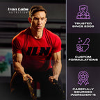Iron Labs Nutrition PCT Xtreme - Soporte Post-Ciclo para Hombres - 30 Días (80 Cápsulas)