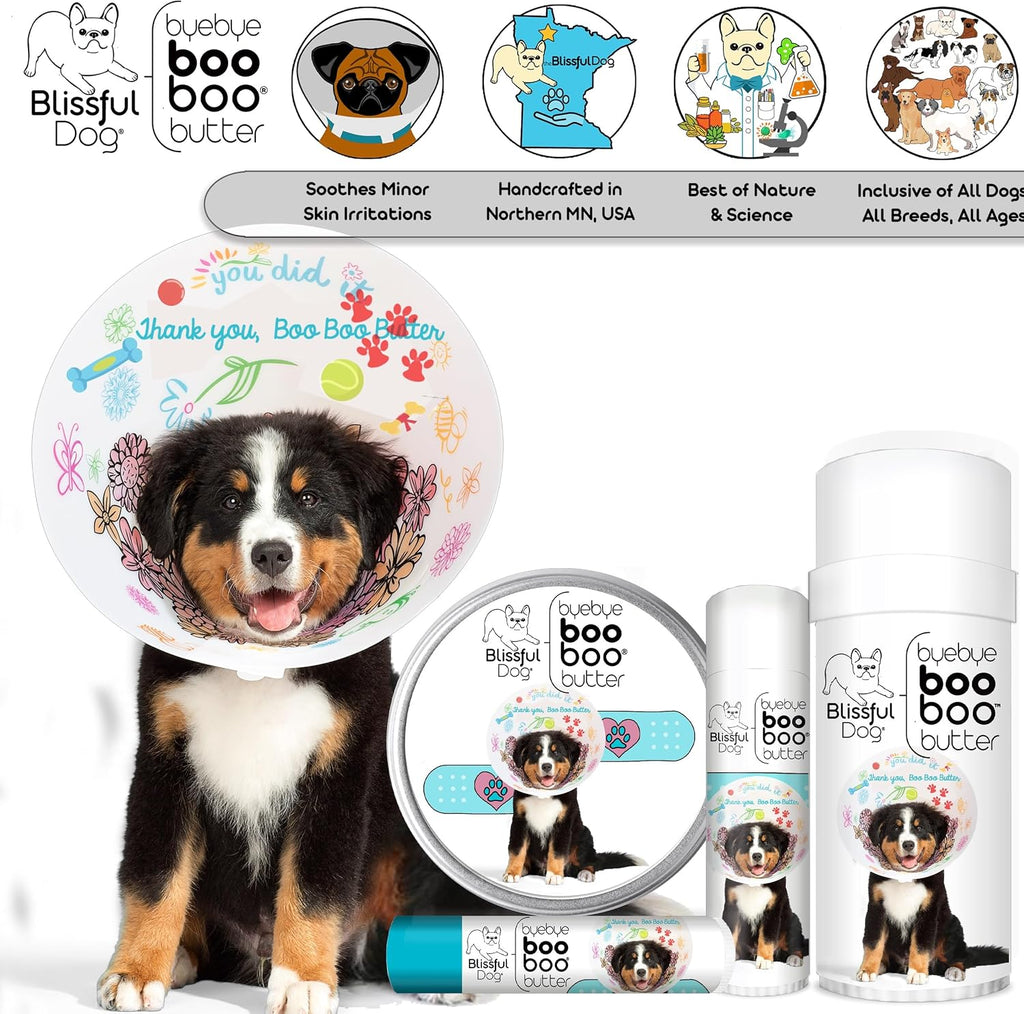 The Blissful Dog 8 oz LATA Mantequilla Booboo para Perro de Montaña Bernés