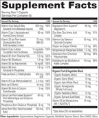 NATURELO One Daily Multivitamínico para Mujeres 50+ (Sin Hierro) - 60 Cápsulas