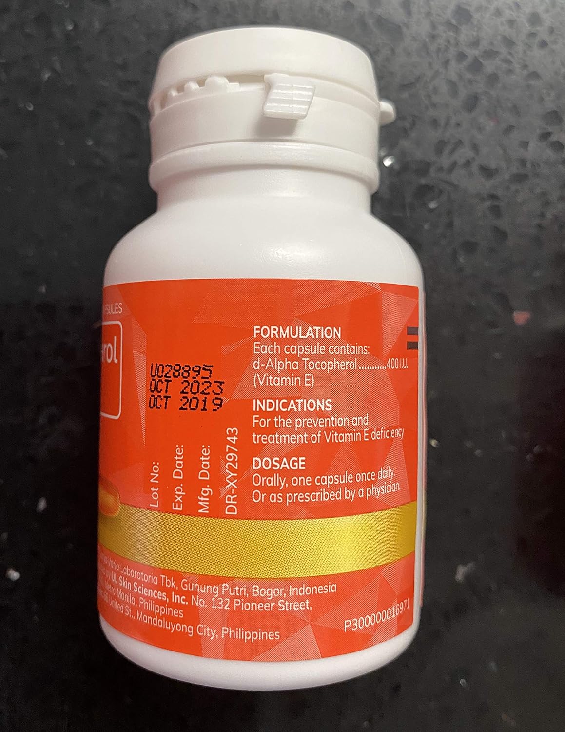 Myra E 400 UI Vitamina E d-alfa Tocoferol, 90 Cápsulas