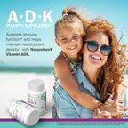 NatureGenX ADK Vitamin Supplement – Vitamins A, D3 & K2 MK-7 for Bone Health & Calcium Absorption – Gluten-Free, Non-GMO, Soy-Free – 120 Capsules, 2-Pack (4-Month Supply)