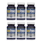 ImmPower AHCC Mushroom Supplement 6-Pack, 30 Vegetable Capsules, 500 mg