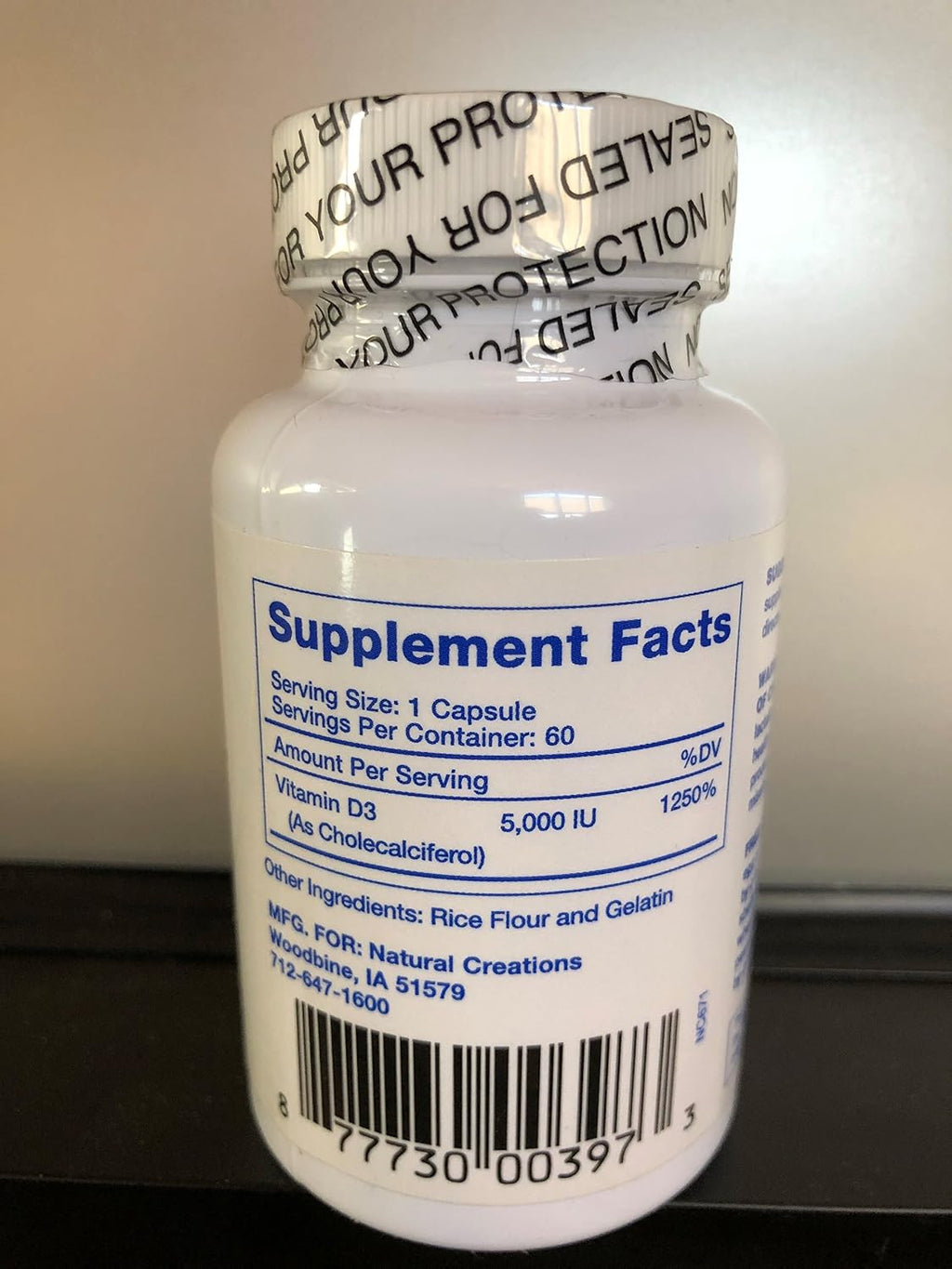 Vitamin D3 5.000 IU