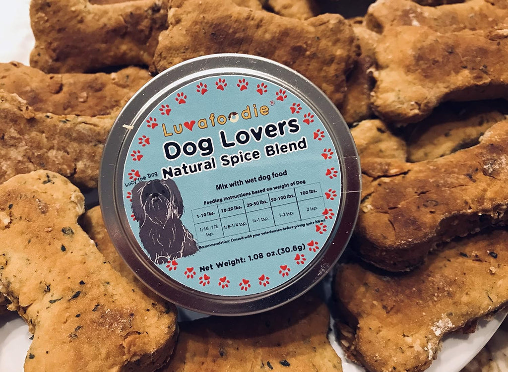 Luvafoodie Lata de Especias para Perros (Pack de 2)