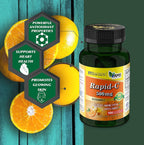 Rapid-C 500mg Vitamina C (2 Paquetes de 100 Comprimidos) - América Medic & Science