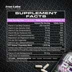 Iron Labs Nutrition PCT Xtreme - Soporte Post-Ciclo para Hombres - 30 Días (80 Cápsulas)