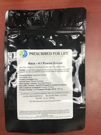 Prescribed For Life Maca en Polvo 4:1 | Polvo de Maca Natural para Apoyar la Salud y el Bienestar | Vegano, Sin Gluten, No GMO | Lepidium meyenii (113 g)