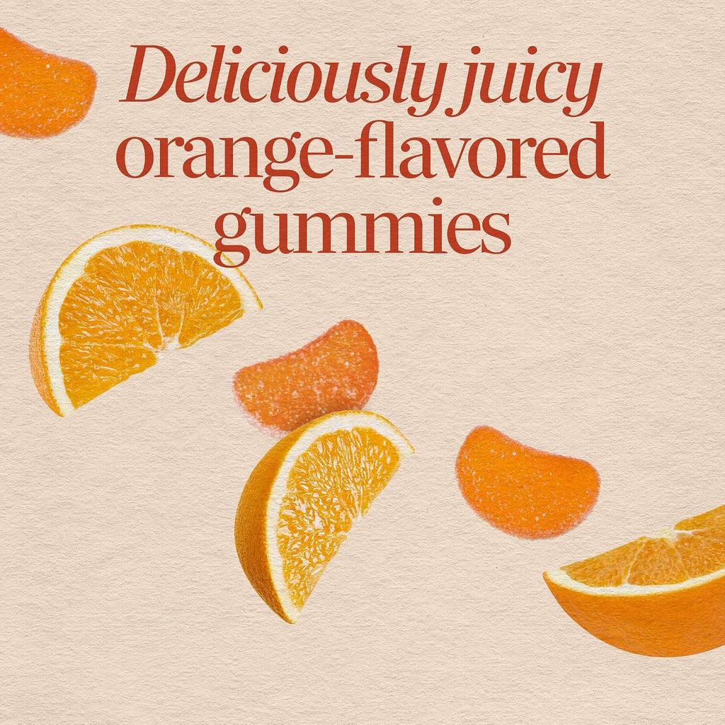 Nature's Way Gomitas de Vitamina C, 250 mg, Sabor Naranja, 120 unidades