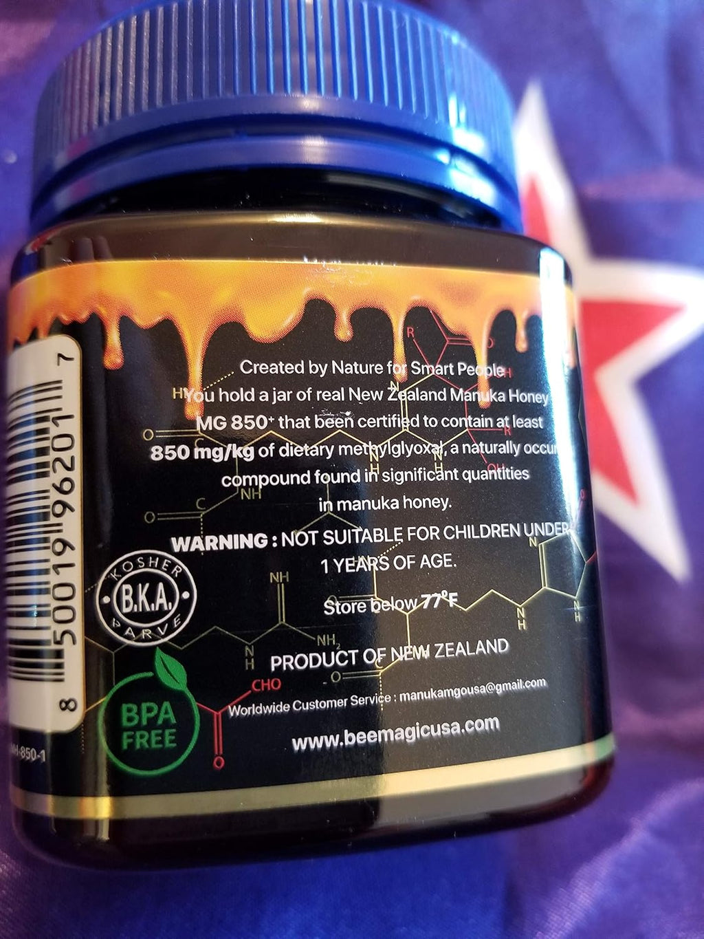 Bee Magic Manuka Honey MGO550+ (250g)
