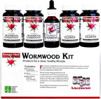 Wormwood Herbal Kit con Nuez Negra, Clavo y Quassia - Suplemento Depurativo