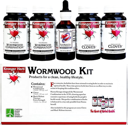 Kit de Hierbas Wormwood con Black Walnut, Clavo y Quassia - Complemento Depurativo – Image 6