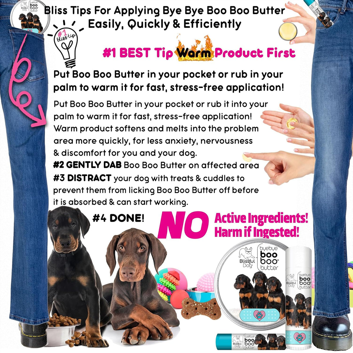The Blissful Dog Doberman Pinscher Boo Boo – Aceites esenciales : contribuyen al aroma y a las propiedades – Image 7