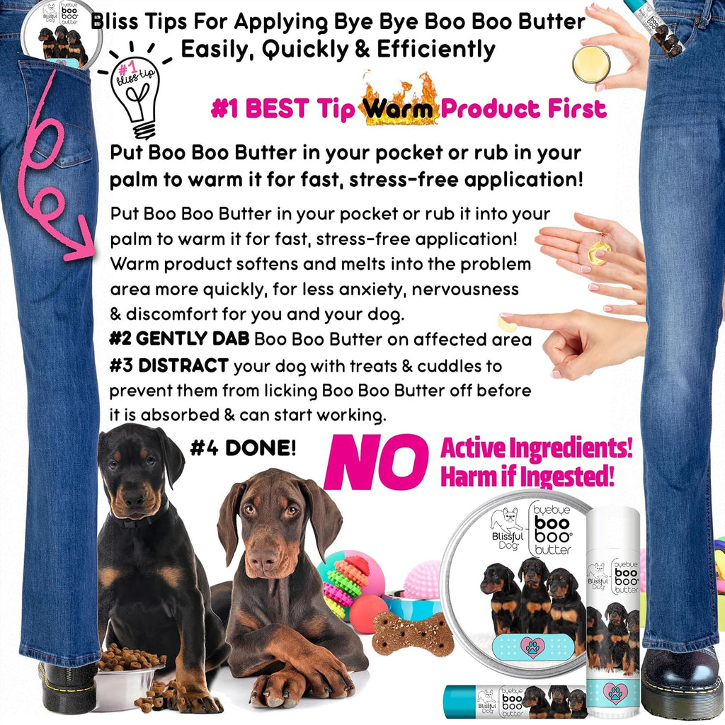 The Blissful Dog Doberman Pinscher Boo Boo Butter, 237 ml