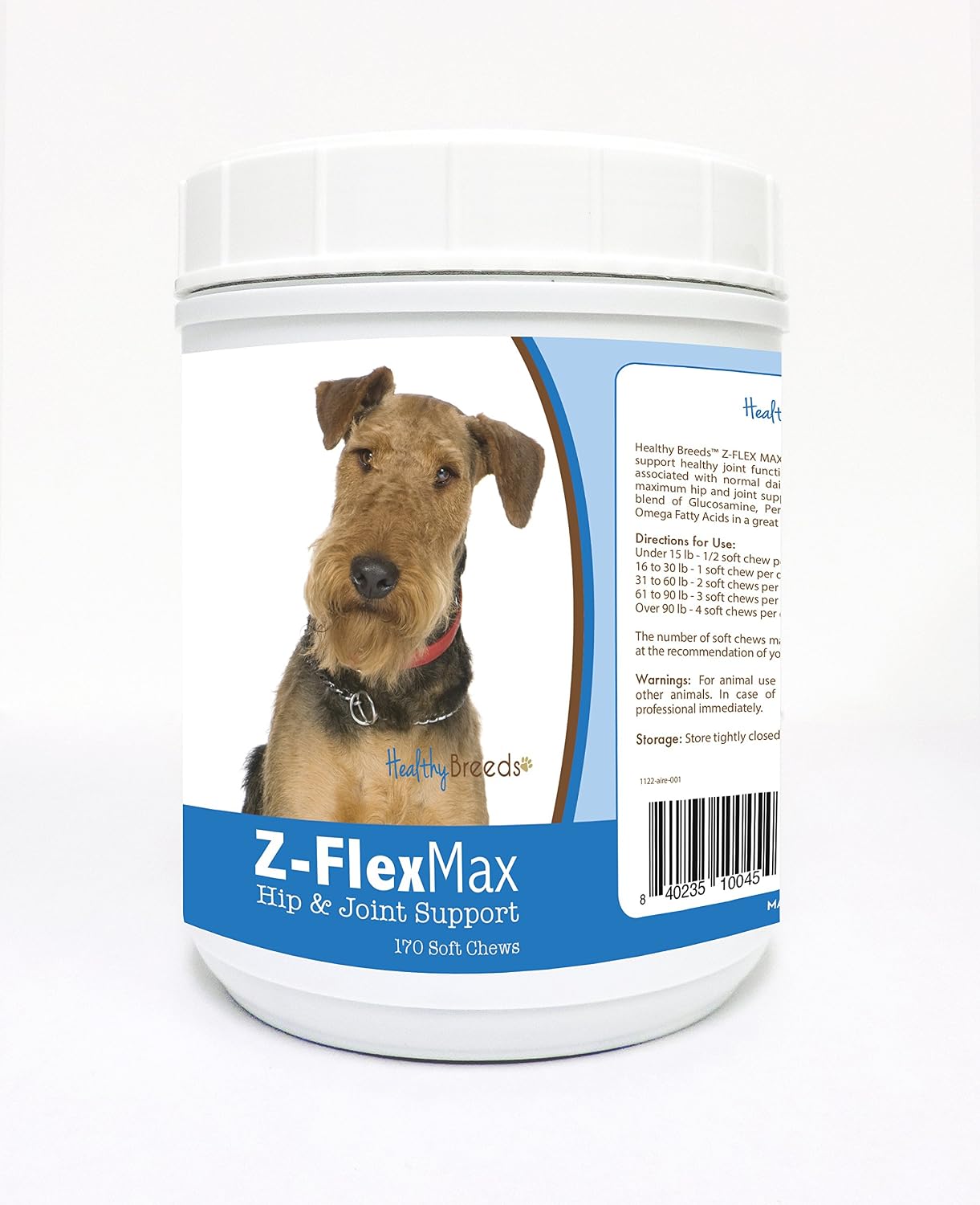 Healthy Breeds Pembroke Welsh Corgi Z-Flex Max Masticables Blandos para Cadera y Articulaciones (100 uds)