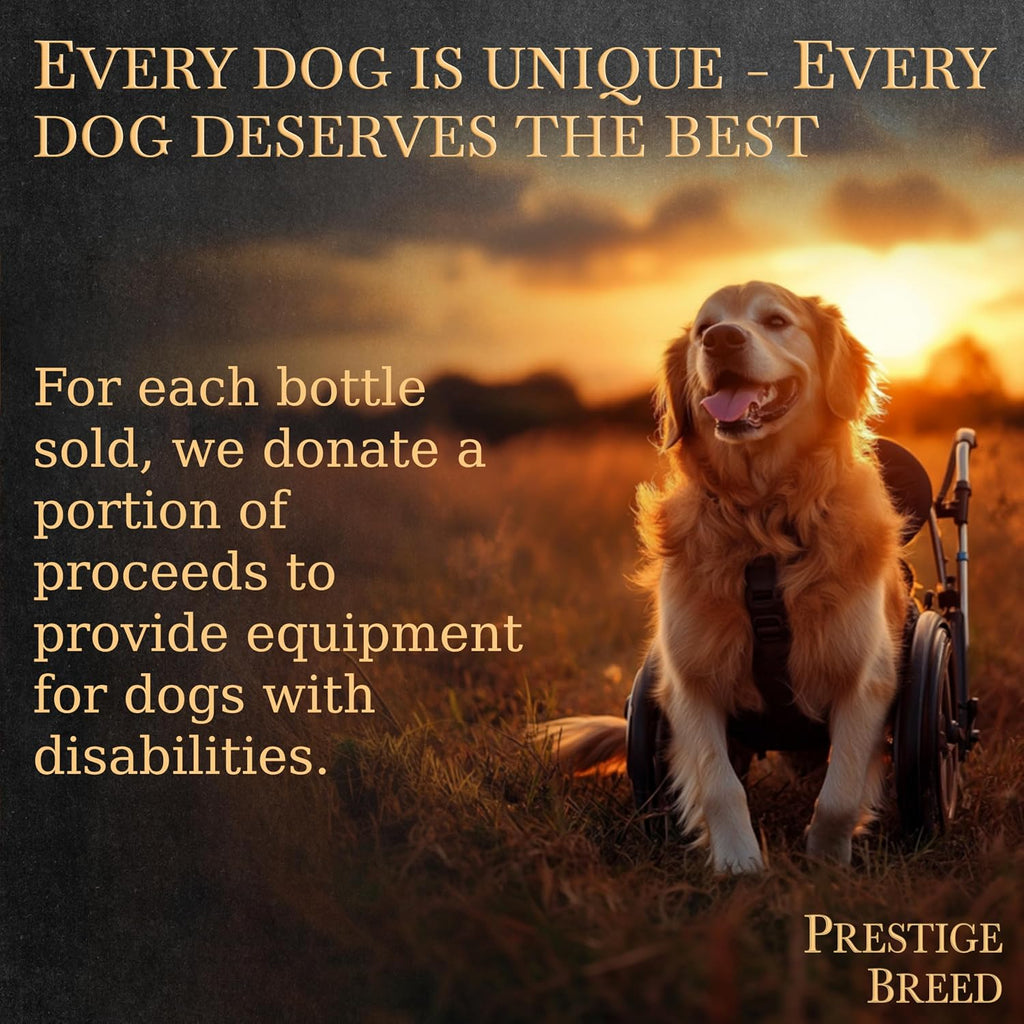 Prestige Breed Multivitamínicos para Shiba Inu, 90 comprimidos, Fabricado en EE.UU. con auténtico bacon