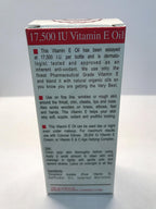 Colonial Dames Aceite de Vitamina E 17.500 UI - Tratamiento Antioxidante para Piel Seca