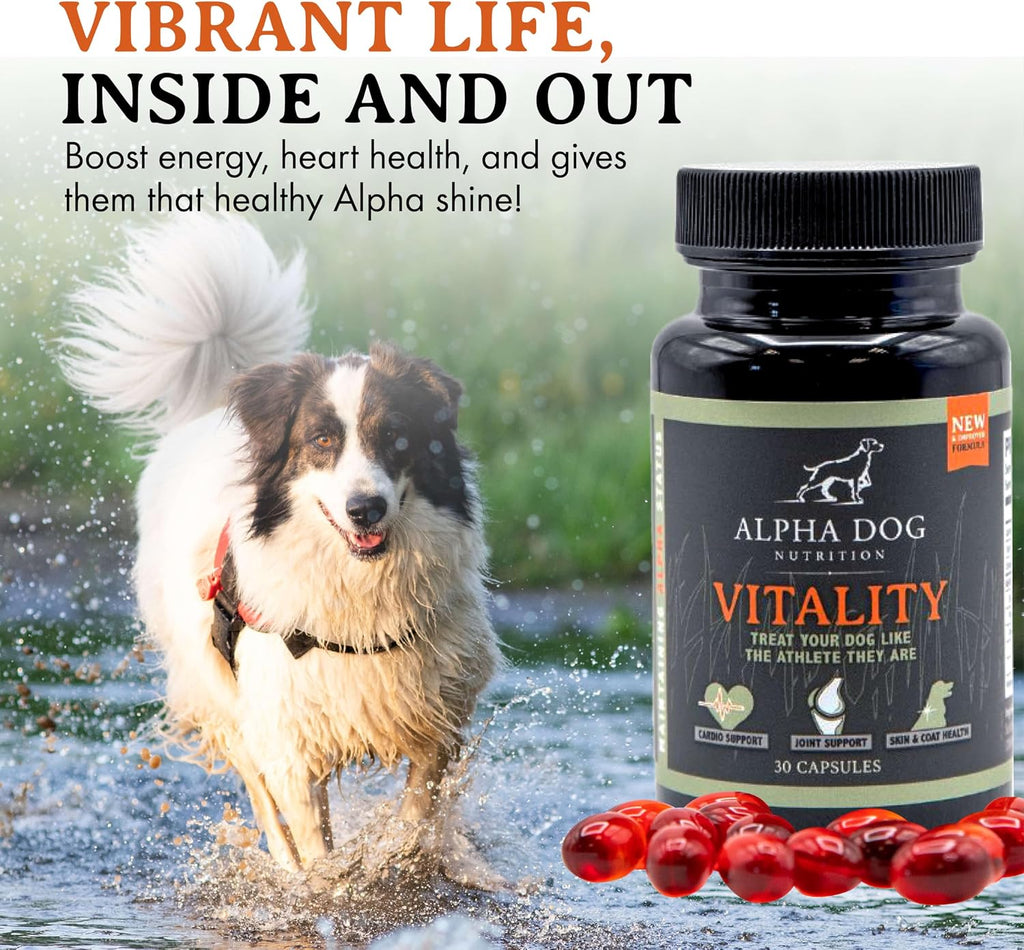 Aceite de Krill para Perros - Vitality by Alpha Dog Nutrition