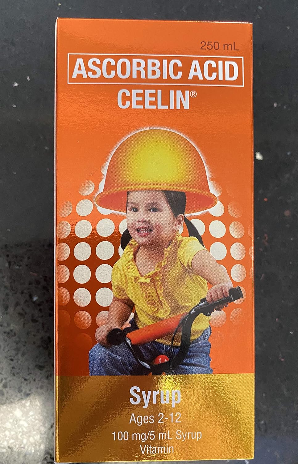 Ceelin Jarabe de Ácido Ascórbico 250 ml - Sabor Naranja