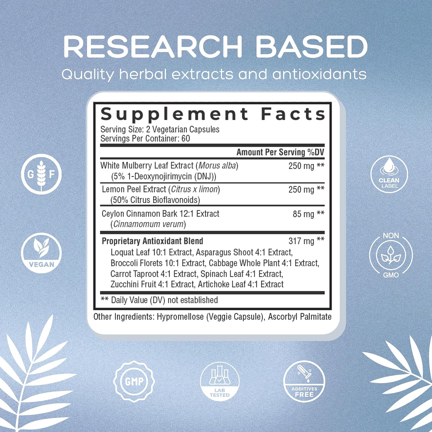 Level Off Anti Spike Formula – Suplemento de Glucosa en Cápsulas para la Salud Metabólica, Puede Apoyar Niveles Saludables de Glucosa Postprandial, Vegano, Sin OGM, Sin Gluten (120 Cápsulas)