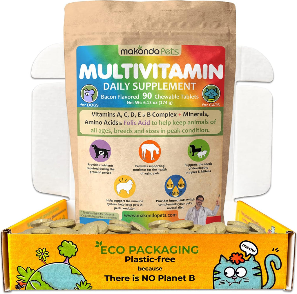 Vitaminas Prenatales para Perros – Ácido Fólico, Calcio y Hierro