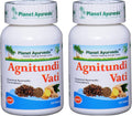 Planet Ayurveda Agnitundi Vati – Comprimidos Herbales, 500 mg, 2 Frascos de 120 Comprimidos