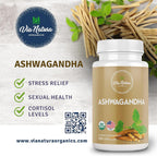 Cápsulas de Ashwagandha 1000 mg | Suplemento Herbal Orgánico | 120 Cápsulas