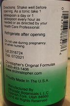 Christopher's Original Formulas Jarabe Completo de Tejido y Hueso – Fórmula Herbal Tradicional, 118 ml