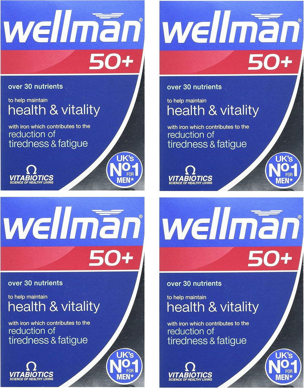 Wellman 4 X 50+ 30 Comprimidos