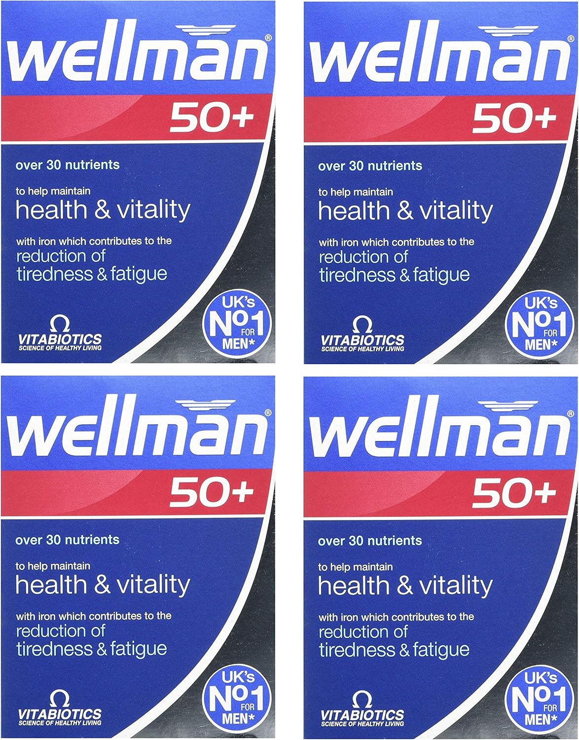 Wellman 4 X 50+ 30 Comprimidos