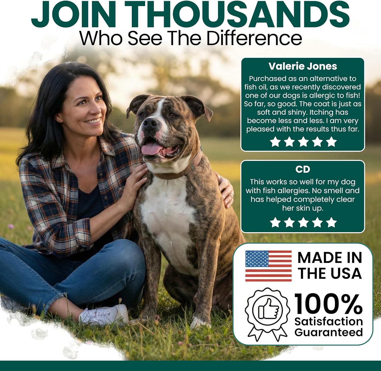 Vegan Omega 3 Oil for Dogs - 8 oz of Fish Free Algae Oil for Healthy Skin and Coat - Made with Omega 3 and 6 Fatty Acids, EPA, DHA, and DPA - Made in the USA