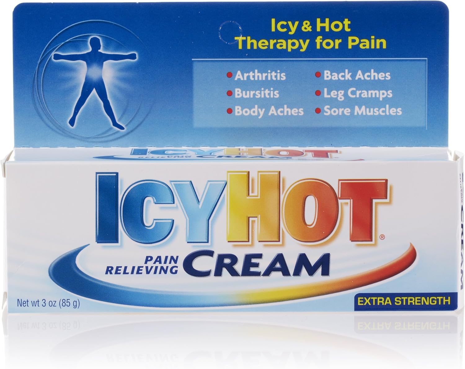 Icy Hot Crema Aliviadora del Dolor, Extra Strength, 85 g