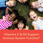 SmartyPants Kids Multivitamin Gummies - Omega 3, Vitaminas D3, C, B12, B6, A, K, Zinc y Biotina - 120 Gomitas (30 Días)