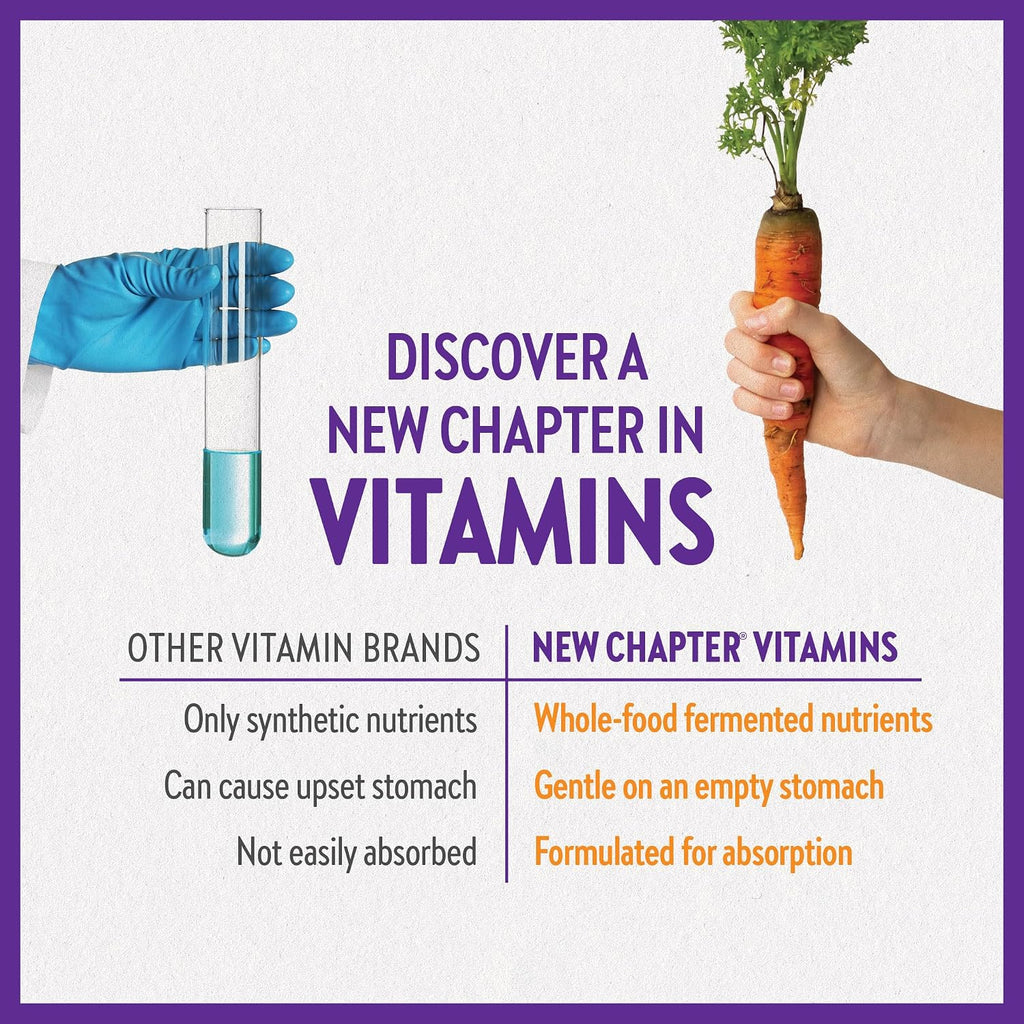 New Chapter Vitamina C Fermentada, 30 Comprimidos