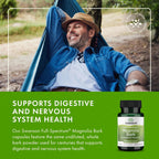 Swanson Corteza de Magnolia - Suplemento Herbal, 400mg (180 Cápsulas)
