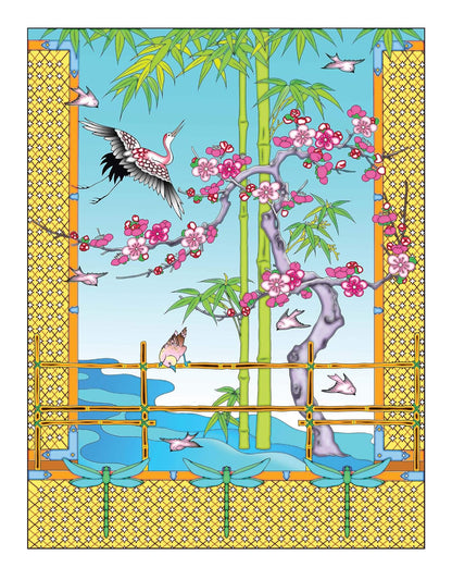 Creative Haven Diseños Japoneses: Libro de Colorear para Adultos - Relájate y Encuentra tus Verdaderos Colores – Image 4