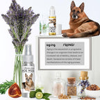 Spray Aromaterapia The Blissful Dog Age Well para Pastor Alemán