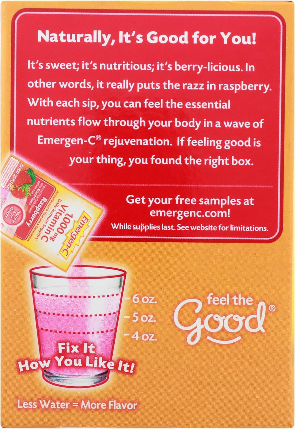 Alacer Emergen-C Raspberry - 30 efervescent sachets