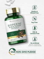 Carlyle Bioperine 10mg | 120 Cápsulas | Extracto de Pimienta Negra