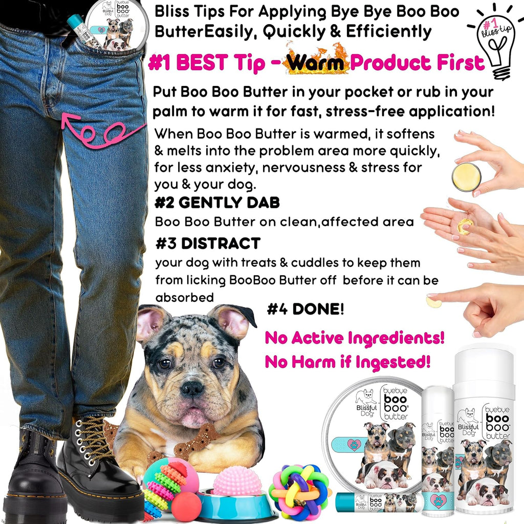 The Blissful Dog Olde ENGLISHE Bulldogge Booboo Butter 8 oz