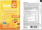 Ener-C Mezcla Multivitamínica para Bebida, Sabor Melocotón Mango, 30 Sobres