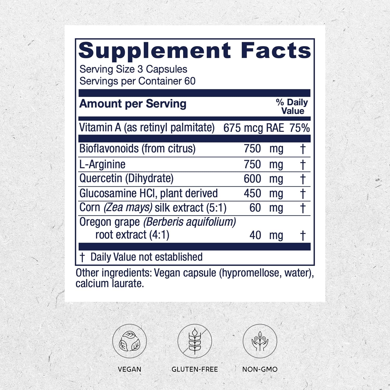 Vitanica Bladder Ease - Complemento herbal para la salud de la vejiga - 180 cápsulas