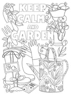 Creative Haven Keep Calm And... Coloring Book (Libros para colorear para adultos: Calm)