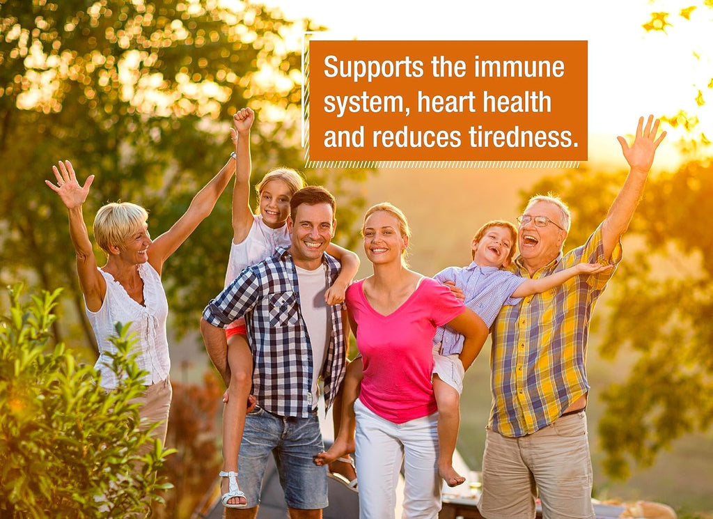 T&D Multivitamínico Alemán 10 Vitaminas - 40 Comprimidos Efervescentes Veganos - Sabor Naranja - Hecho en Alemania