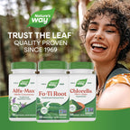 Nature's Way Raíz de Fo-Ti, 1220 mg por Dosis, 100 Cápsulas Veganas