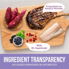 Health Extension Alimento seco sin cereales para perros con búfalo y pescado blanco - 30+ superalimentos y probióticos para todas las etapas de la vida (4,5 kg)