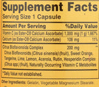 Ester-Vitamina C con Bioflavonoides Cítricos 1000 mg 90 Cápsulas